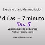 Vivir desde la alegría. Vanessa Gallego de Marcos